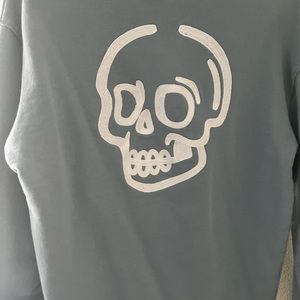 Used Zara blue crew neck sweater size M